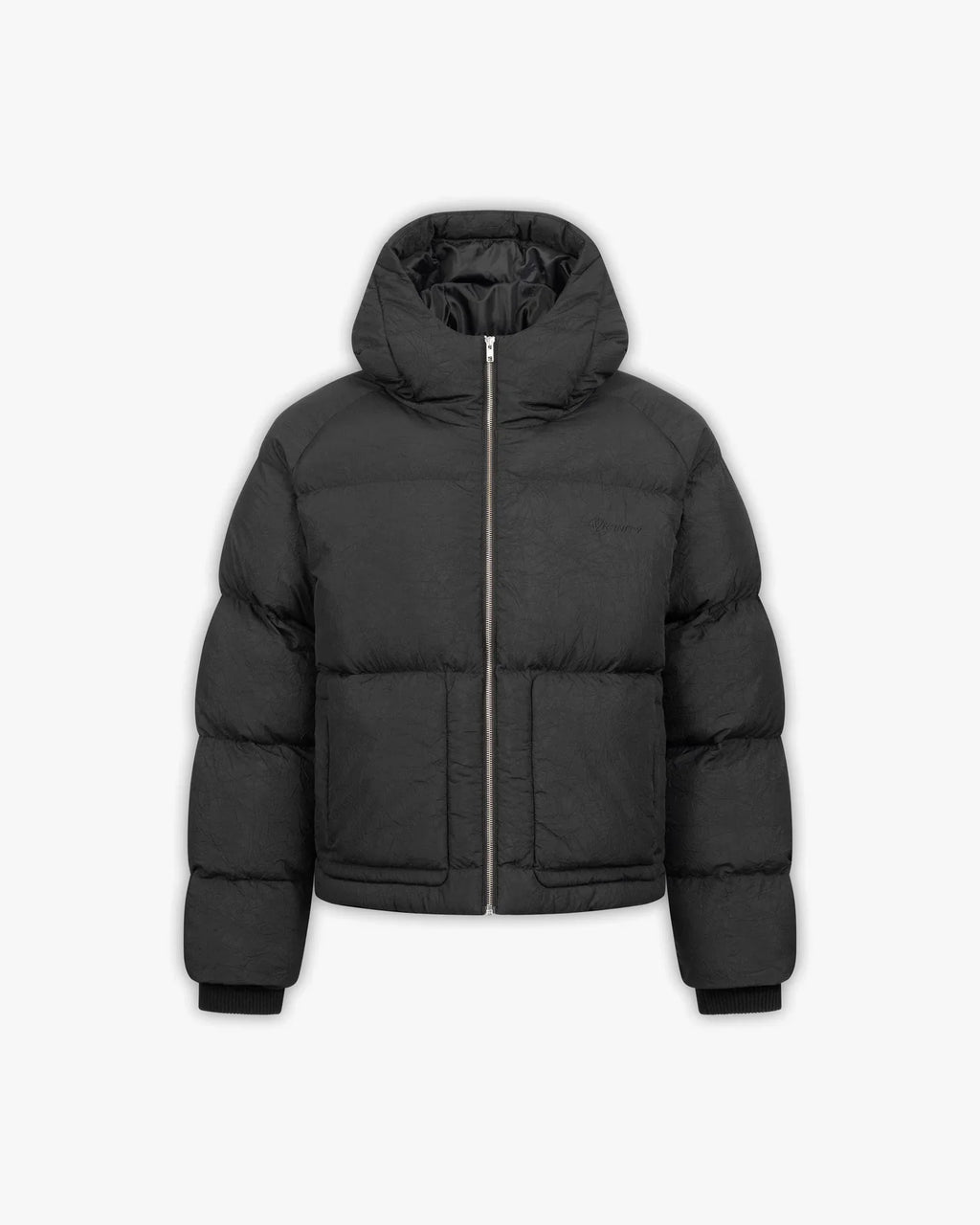 Luxus® Boxy Puffer Jacket Black