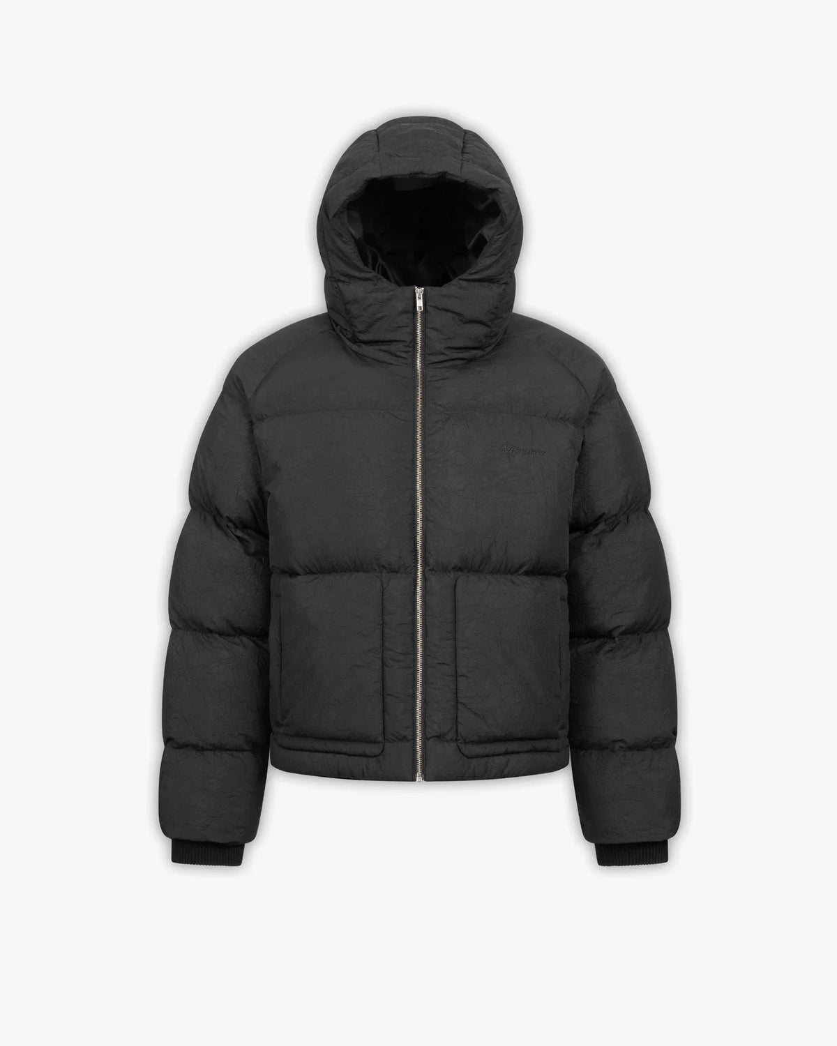 Luxus® Boxy Puffer Jacket Black