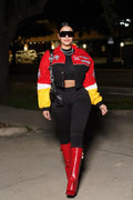 Luxus® Need For Speed Bomber Jacket - Red/combo