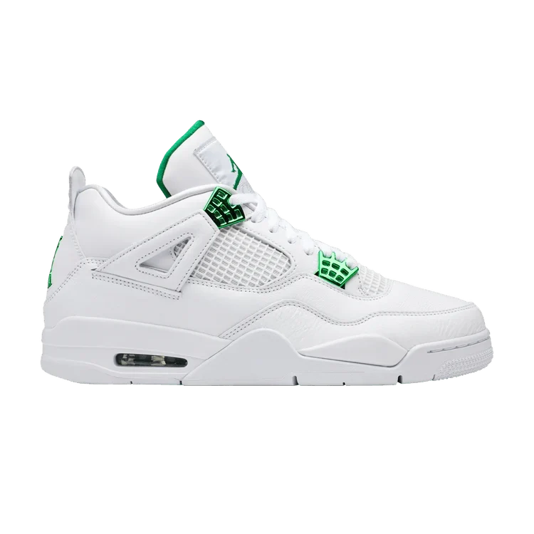 Air Jordan 4 Retro Metallic Green