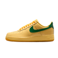 Nike Air Force 1 Low Patent Leather Topaz Gold Pine Green Edition