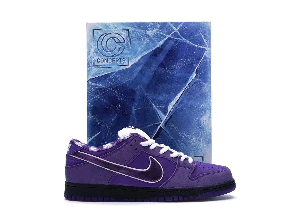 Nike SB Dunk Low Concepts Purple Lobster (Special Box) Edition