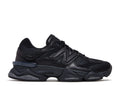 New Balance 9060 Triple Black Leather Everlasting Sneaker