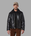 Luxus® Cadman Faux Shearling Aviator Jacket