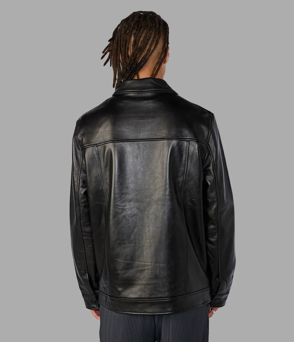 Luxus® Hunter Leather Shirt Jacket