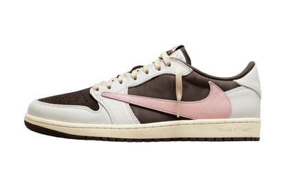Travis Scott x Air Jordan 1 Low OG – Dark Pony / Pink Oxford
